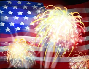 fireworks-american-flag